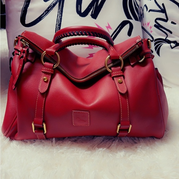 Dooney & Bourke Handbags - Dooney & Bourke Florentine Leather 15" Large Satchel